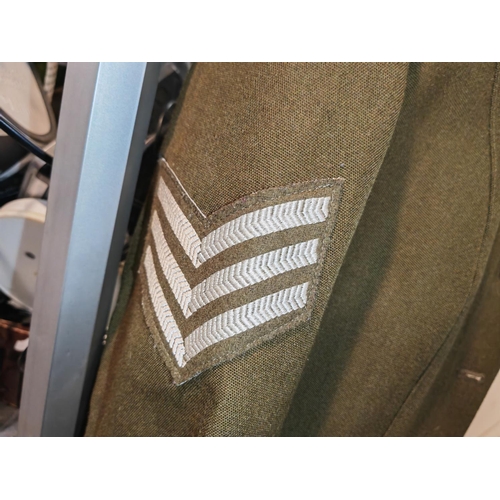 19 - Military Sergeants Jacket + Medal Bars