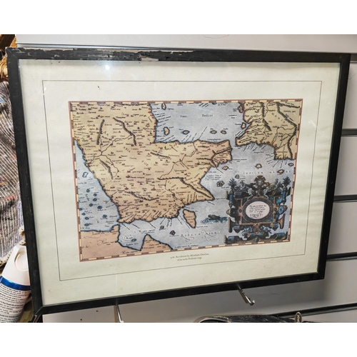 122 - Pair Of Map Prints