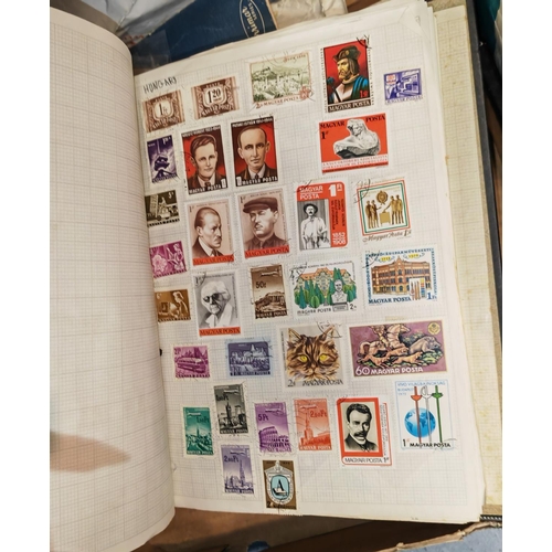 259 - Large Quantity Of Stamp Albums, First Day Covers, Loose Stamps Etc