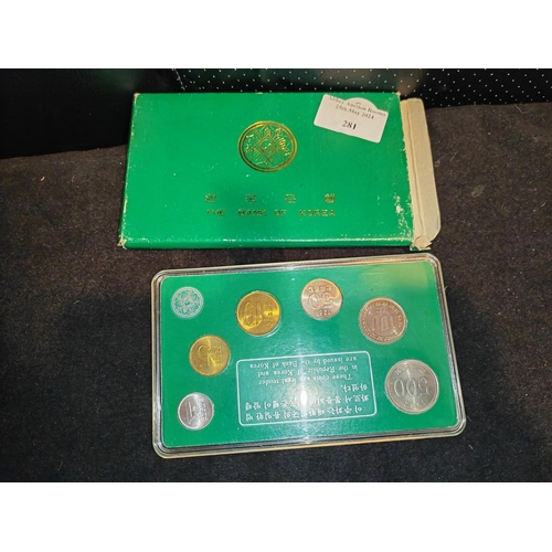 281 - Bank Of Korea Unc Coin Set