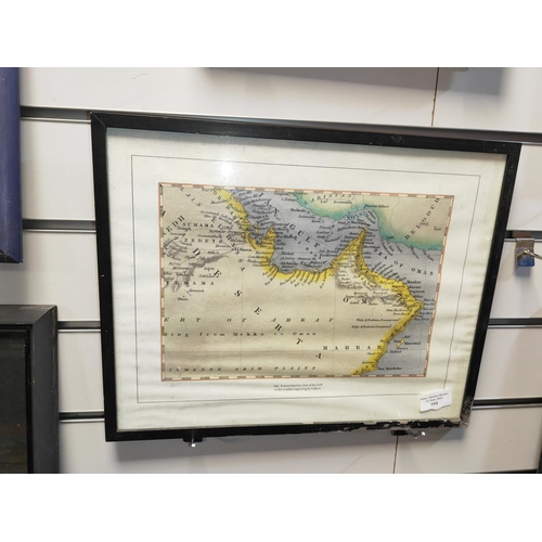 104 - Pair Of Map Prints