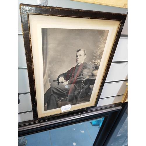 112 - Framed Print Of A Distinguished Gentleman