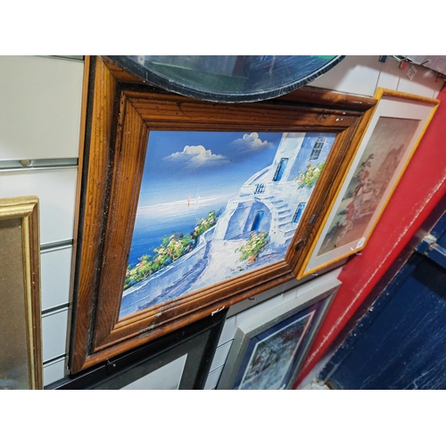 117 - Framed Print Of Greece