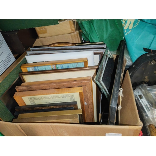 254 - Box Of Picture Frames