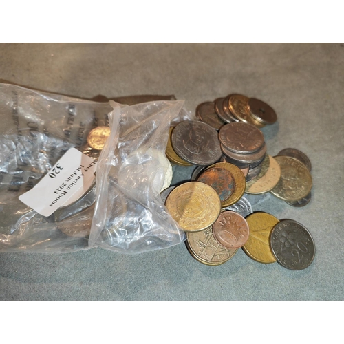 320 - Bag Of Malaya And Philippines Coins