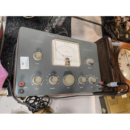 456 - HeathKit Harmonic Distortion Meter