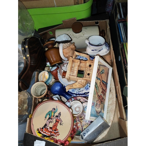 637 - Box Of Assorted Items Including Bellows And Other Items