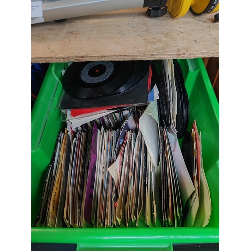 95 - Box Of Single Records