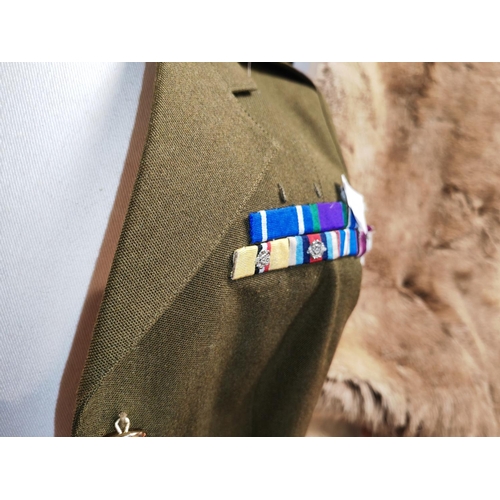 27 - Military Sergeants Jacket + Medal Bars