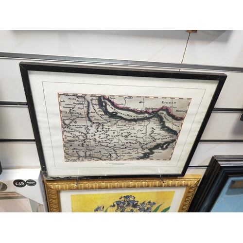 104 - Pair Of Map Prints