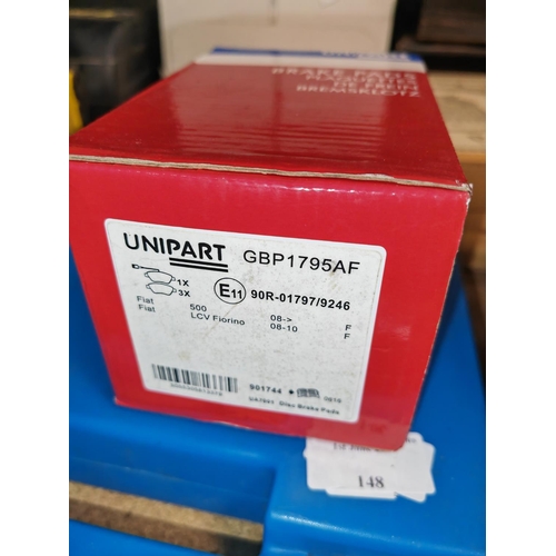 125 - Unused Unipart Fiat Brake Pads Gbp1795Af