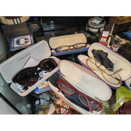 297 - Box Of Reading/Sunglasses Including Calvin Klein