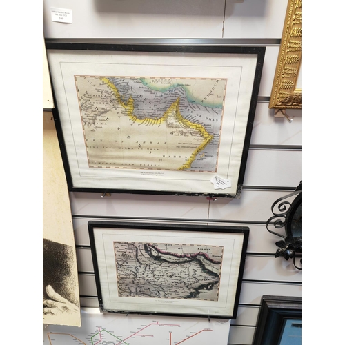 104 - Pair Of Map Prints