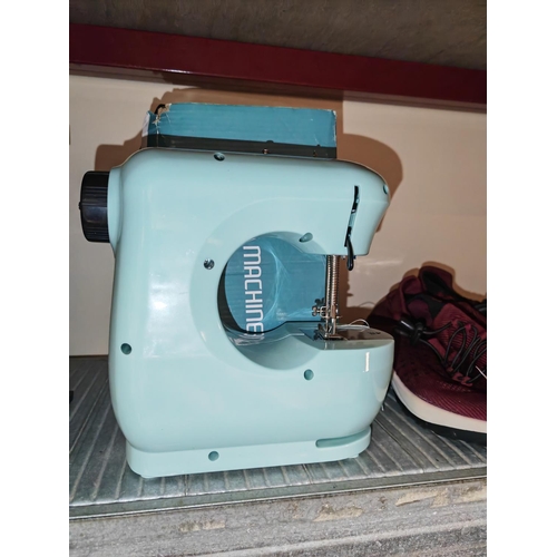 128 - Mini Sewing Machine In Box