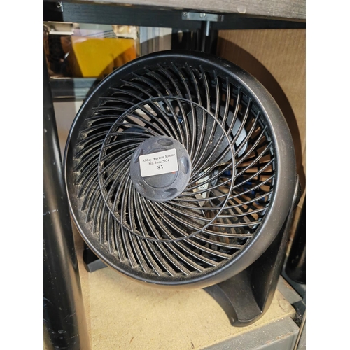 83 - Honeywel Table Fan Tested And Working