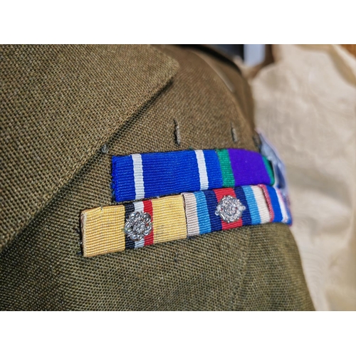 30 - Military Sergeants Jacket + Medal Bars