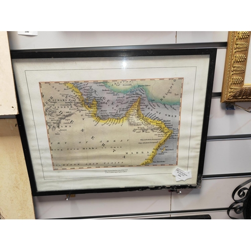 104 - Pair Of Map Prints