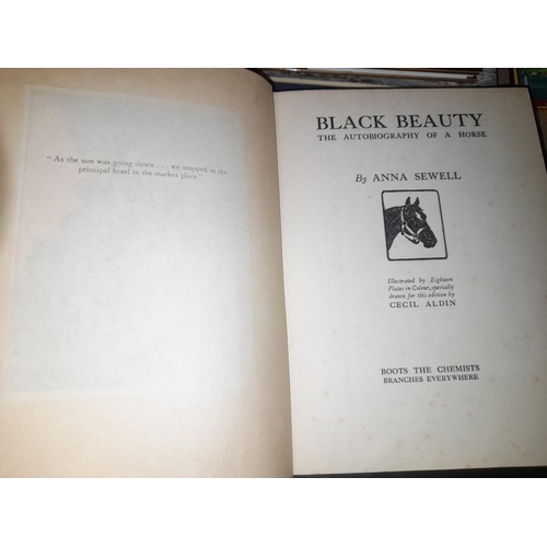 13 - Book Called Black Beauty By Anna Sewell Illustrated By Cecil Aldin