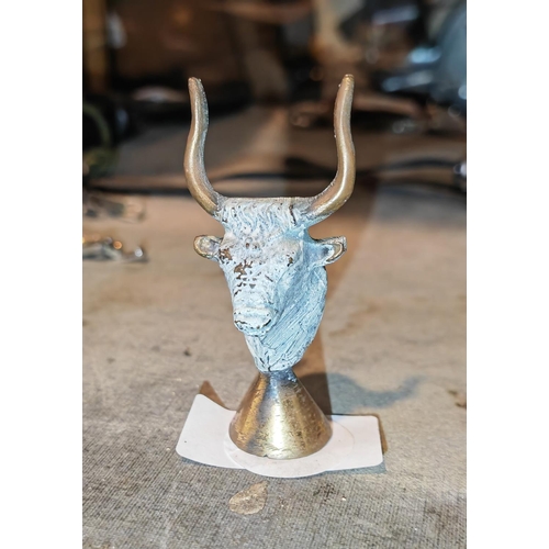 369 - Small Cold Painted Bronze Bull