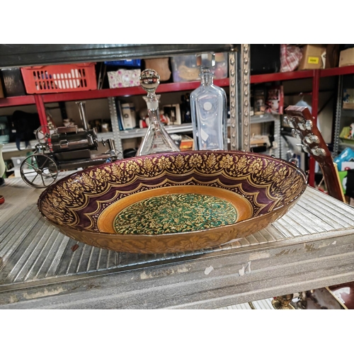 510 - Large Decorative Plate, Dia Approx 40Cm