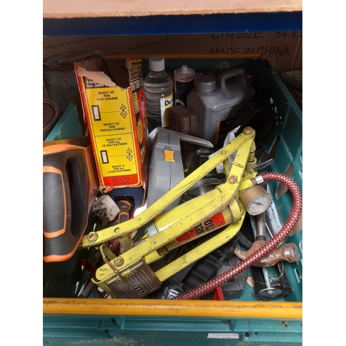 698 - Crate Of Mixed Tools