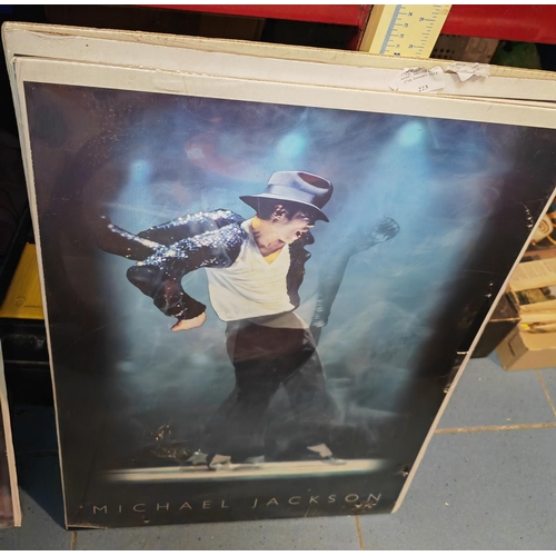 261 - Selection Of Hologram Pictures On Card Of Jimi Hendrix, Michael Jackson Etc