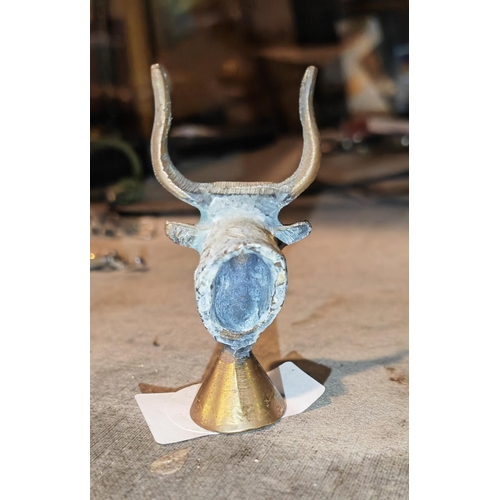 369 - Small Cold Painted Bronze Bull