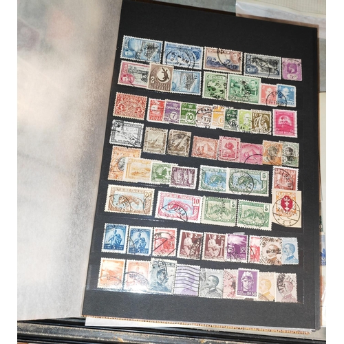 583 - Brown Stock Album Of World Stamps