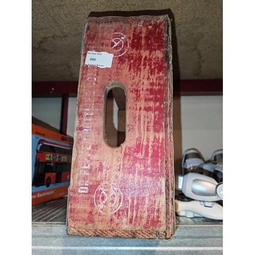 595 - 1950'S Dr Pepper Crate