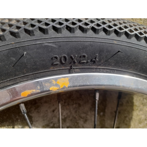 720 - 2 Bmx Wheels With Van Tyres