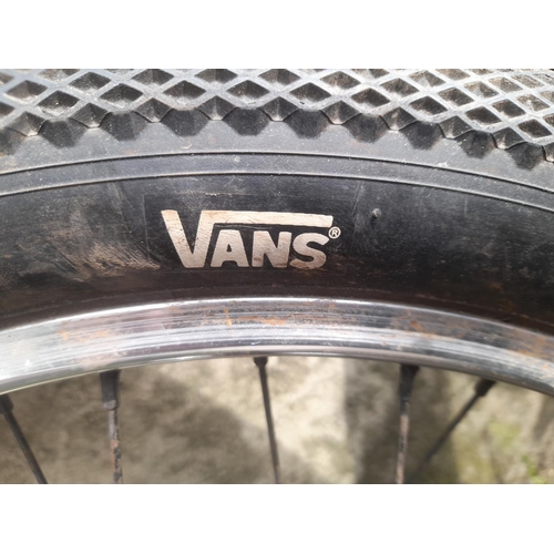 720 - 2 Bmx Wheels With Van Tyres