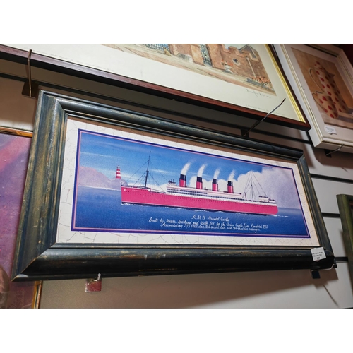 115 - Framed Print Of Rms Arundel Castle Ship