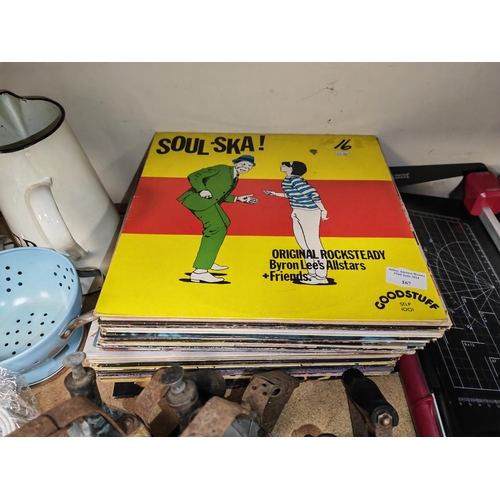 167 - Stack Of Clean Vinyl Lp'S Inc 2 Reggae