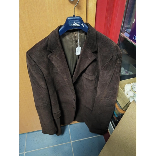 18 - M & S Italian Corduroy Man'S Jacket