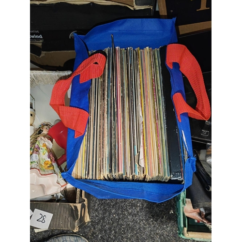 180 - Large Bag Of Vinyl Lp'S Various Tastes