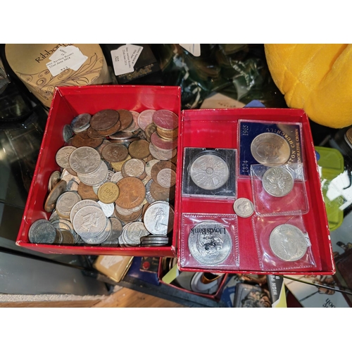 312 - Box Of Assorted Coins