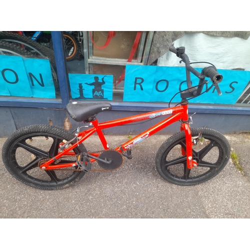 63 - Bmx Childs Shockwave Marshall Push Bike