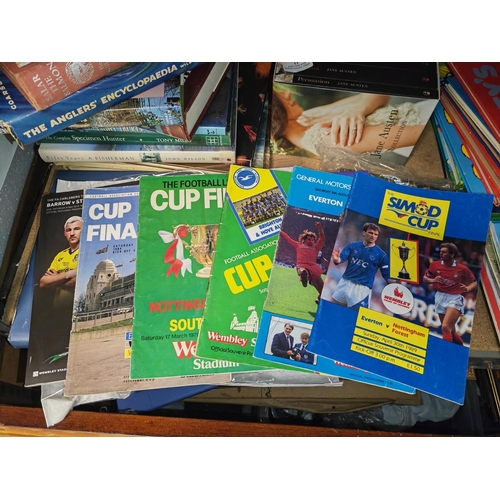 3 - 26 Cup Final Football Programmes 1972-96 Inc Fa Cup, League Cup, Fa Trophy, Charity Shield & Scottis... 