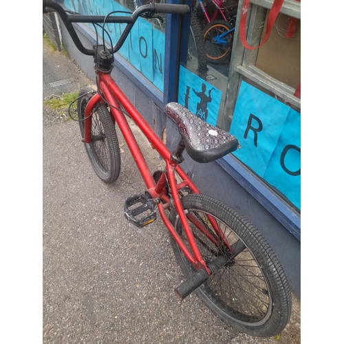 62 - Bmx Red Childs Push Bike