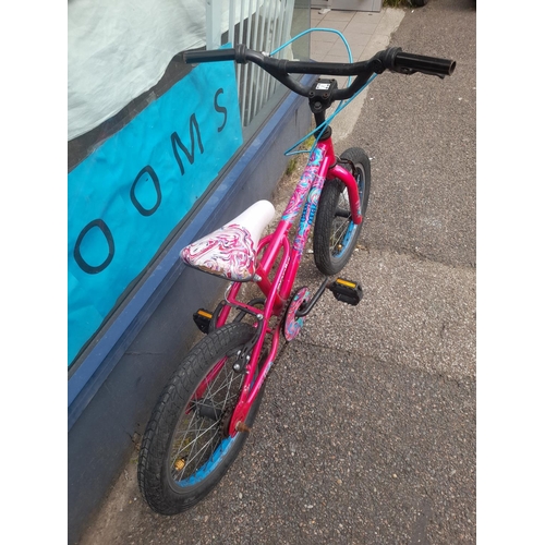 65 - Childs Apollo Red Push Bike