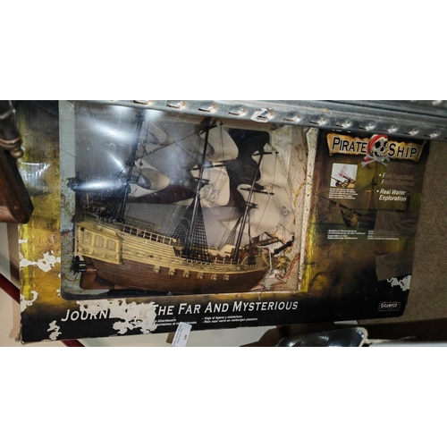 240 - Pirate Ship With Remote Control In Box Unused