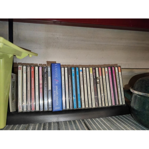 247 - Selection Of Music Cd'S In Racks