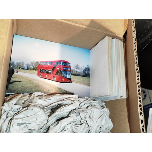 294 - Box Of Original Bus & Coach Colour Photographs Mostly Kent & Sussex, Mostly 1990'S-2000'S