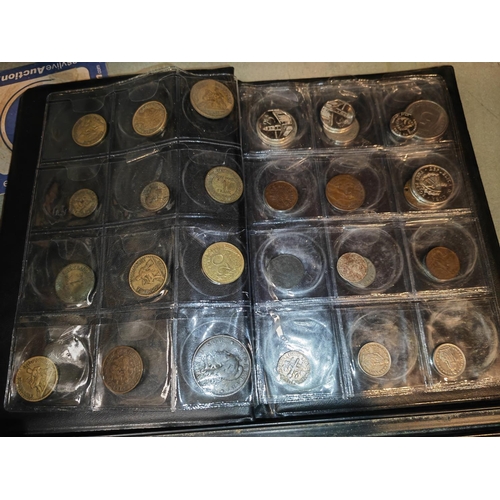 381 - Folder Of Mixed Coins