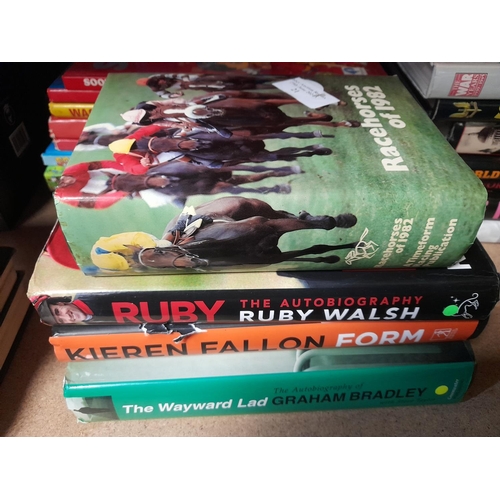 21 - 3 Horse Racing Jockey Auto Biographies Plus A Horse Courses Books