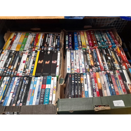 41 - 2 Boxes Of Dvd'S