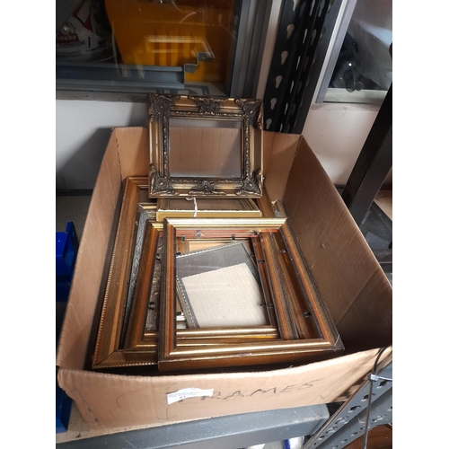 81 - Box Of Gilt Picture Frames