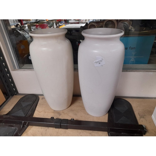 89 - 2 Large China Vases