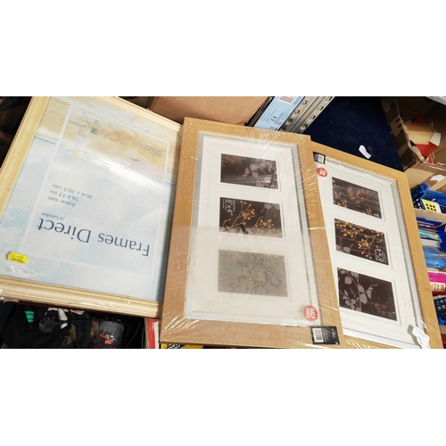 144 - 3 Picture Frames Sealed In Packaging