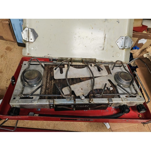 163 - Tilley Titan Camp Stove Double Burner Not Tested